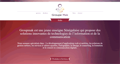 Desktop Screenshot of groupemak.com